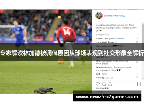 专家解读林加德被调侃原因从球场表现到社交形象全解析 专家解读林加德被调侃原因从球场表现到社交形象全解析